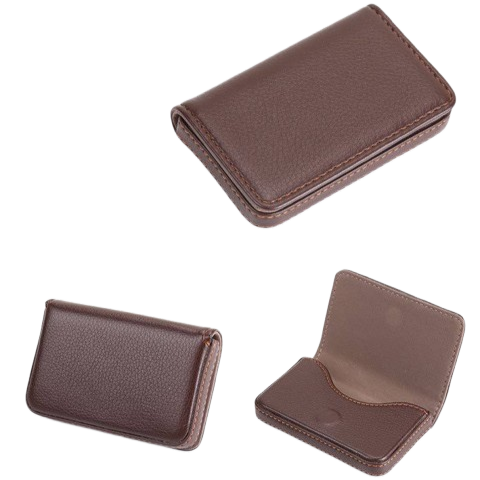 Classic Leather Name Card Holder