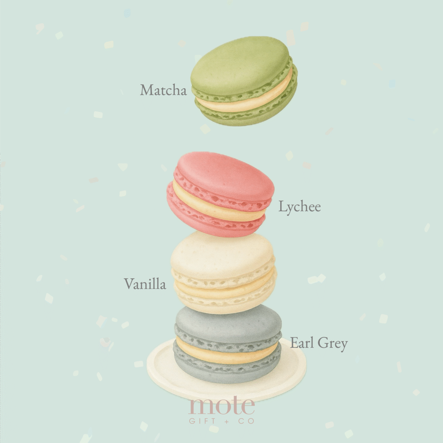 Macaron Favor Box (2-Piece)